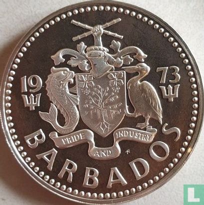 Barbados 5 Dollar 1973 - Bild 1