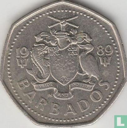 Barbados 1 dollar 1989 - Image 1