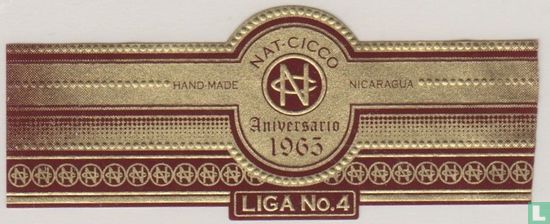 NC Nat Cicco Aniversario 1965 Liga No.4 - Hand Made - Nicaragua - Afbeelding 1