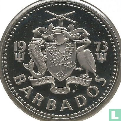 Barbade 2 dollars 1973 - Image 1