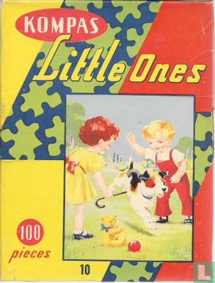 Meisje en jongen spelen met hond - Image 1