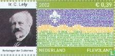 Province stamp of Flevoland - Image 2