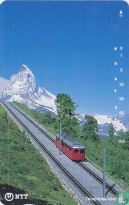 Gornergratbahn with Matterhorn - Afbeelding 1