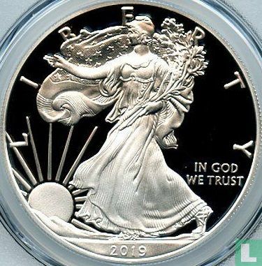 Verenigde Staten 1 dollar 2019 (PROOF - S) "Silver Eagle" - Afbeelding 1