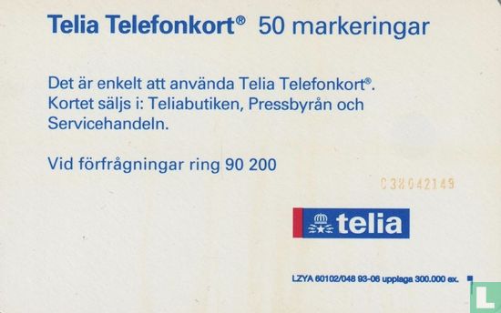 Telia Telefonkort - Afbeelding 2