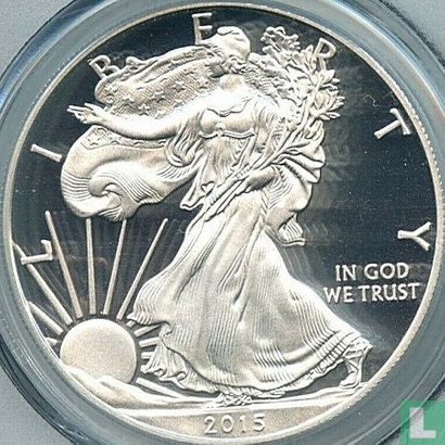 États-Unis 1 dollar 2015 (BE) "Silver Eagle" - Image 1
