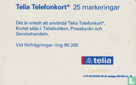 Telia Telefonkort - Bild 2