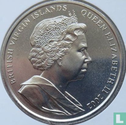 British Virgin Islands 1 dollar 2002 "50th anniversary Accession of Queen Elizabeth II - Carnival dancers" - Image 1
