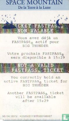 FastPass Space Mountain - Afbeelding 1