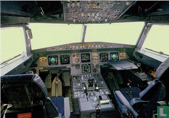 Lufthansa - Airbus A-320 / Cockpit - Bild 1