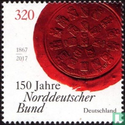 150 ans de la Confédération de l'Allemagne du Nord