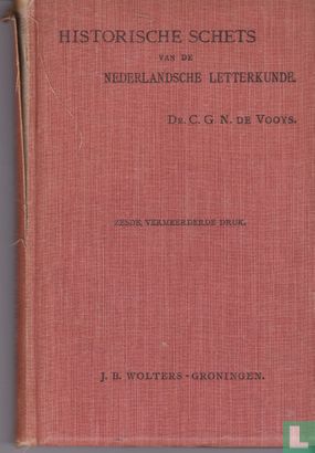 Historische schets van de Nederlandsche letterkunde - Bild 1