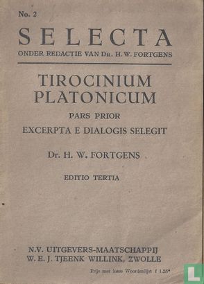 Tirocinium Platonicum - Image 1