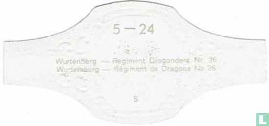 Wurtenberg - Regiment Dragonders Nr. 26 - Image 2
