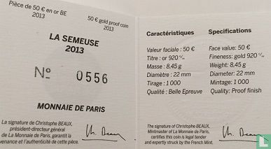 France 50 euro 2013 (PROOF) "40 years of the industrial site of Pessac" - Image 3