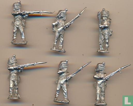 1st Nassau-Usingen regt. Grenadiers, firing line - Afbeelding 1