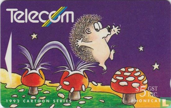 Hedgehog & Toadstools - Image 1