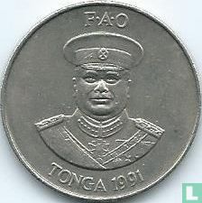 Tonga 20 seniti 1991 "FAO - World Food Day" - Afbeelding 1