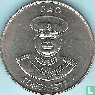 Tonga 20 seniti 1977 "FAO" - Afbeelding 1