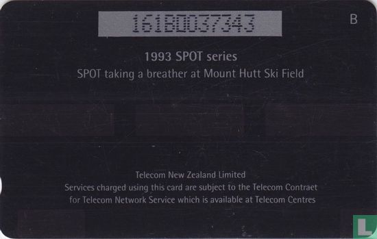 Spot taking a breather at Mounth Hutt Ski Field - Image 2