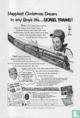 Lionel - Happiest Christmas Dream in any Boy's life ...