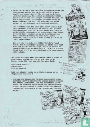 Walt Disney nieuwsbrief 2 - Strip-3-daagse 1986 - Bild 2