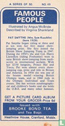 Pat Smythe (Mrs. Sam Koechlin) (born 1928) - Image 2