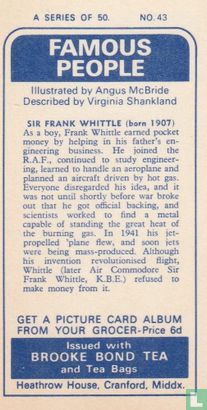 Sir Frank Whittle (born 1907) - Afbeelding 2