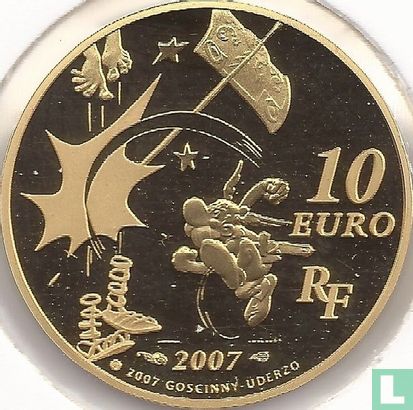 Frankrijk 10 euro 2007 (PROOF) "Asterix - freedom" - Afbeelding 1