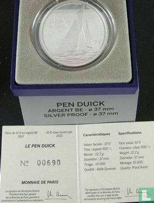 Frankrijk 10 euro 2013 (PROOF) "Pen Duick" - Afbeelding 3