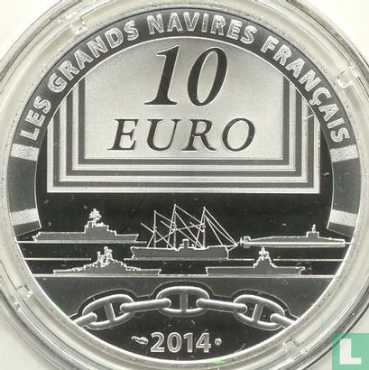 Frankrijk 10 euro 2014 (PROOF) "Le Redoutable" - Afbeelding 1