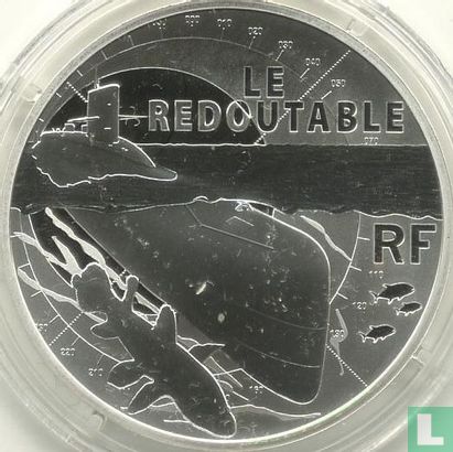 Frankrijk 10 euro 2014 (PROOF) "Le Redoutable" - Afbeelding 2