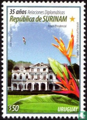 35 years of diplomatic relations with Suriname