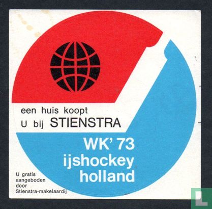 IJshockey Nederland : WK'73 ijshockey holland