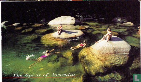 Werbekarte QANTAS - The Spirit of Australia (Mossman Gorge, QLD) - Image 1