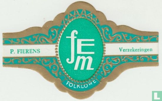 FEM Folklore - P. Fierens - Verzekeringen - Image 1