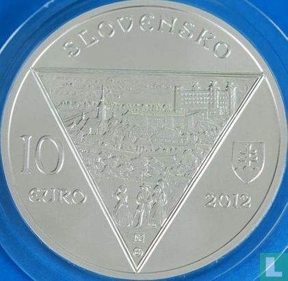 Slowakei 10 Euro 2012 "250th anniversary of the birth of Chatam Sofer" - Bild 1