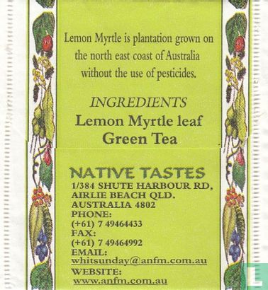 Lemon Myrtle Green Tea Blend - Afbeelding 2