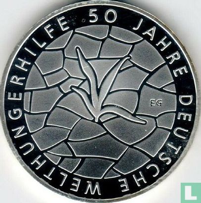 Germany 10 euro 2012 (PROOF) "50 years German Welthungerhilfe" - Image 2