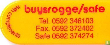 Buysrogge/safe With Compliments
