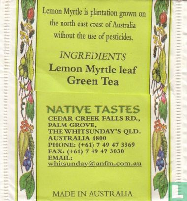 Lemon Myrtle Green Tea Blend   - Image 2