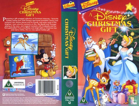 A Disney Christmas Gift VHS - VHS video tape - LastDodo