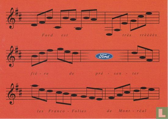 Ford - Les Franco-Folies de Montréal - Afbeelding 1