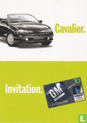 La Carte GM "Cavalier" - Afbeelding 1