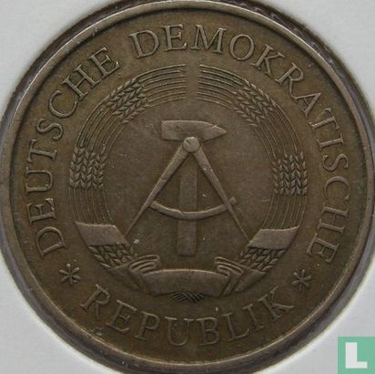 DDR 5 mark 1969 (nikkel-brons) "20th anniversary Founding of the GDR" - Afbeelding 2