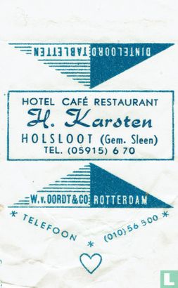Hotel Café Restaurant H. Karsten