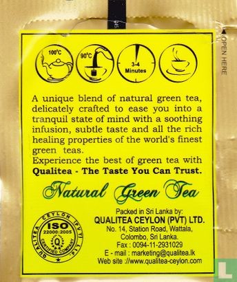 Natural Green Tea - Afbeelding 2