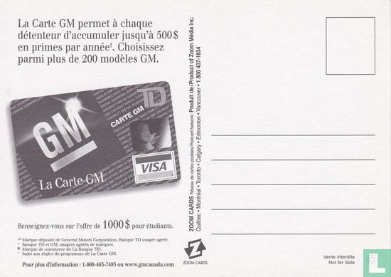 La Carte GM "Trans Sport" - Afbeelding 2