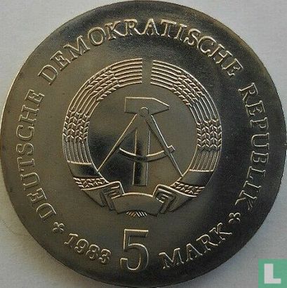DDR 5 Mark 1983 "125th anniversary Birth of Max Planck" - Bild 1