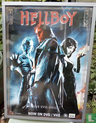 Hellboy -DVD/VHS promo affiche